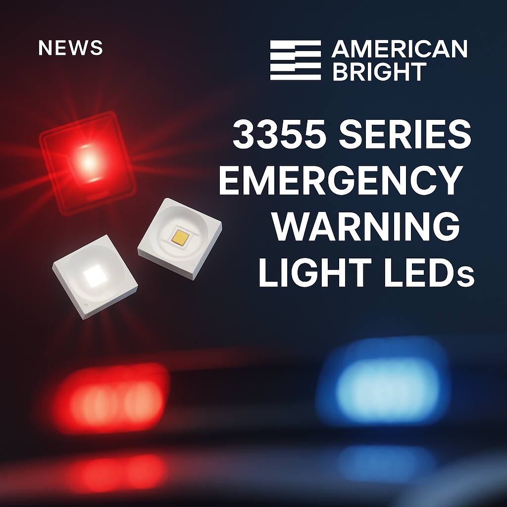 American Bright Unveils Advanced 3535 Series Emergency Warning Light LEDs