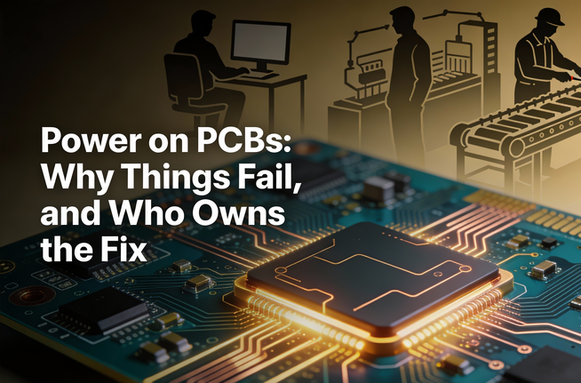 Power on PCBs: Why Things Fail, and Who Owns the Fix
