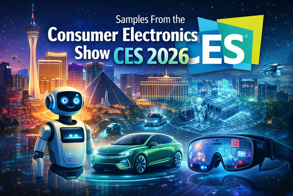 Samples From the Consumer Electronics Show CES 2026