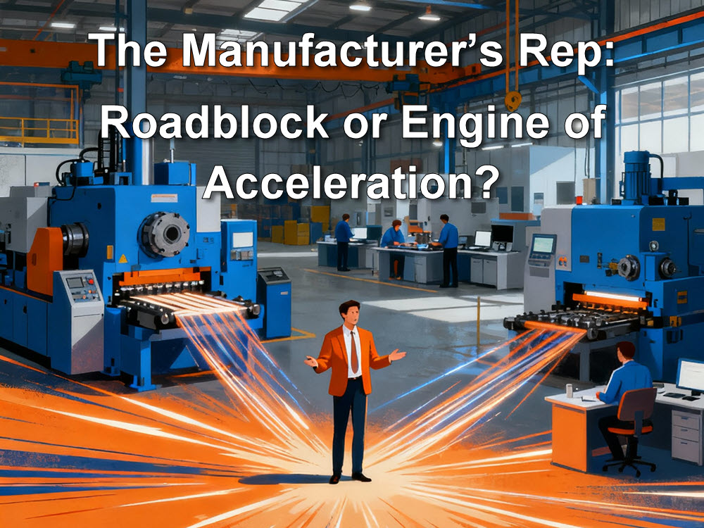 The Manufacturier's Rep: Roadblock or Engine of Acceleration?